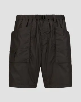 Czarne szorty męskie Goldwin Rip-stop Light Cargo Shorts gm74152-bk